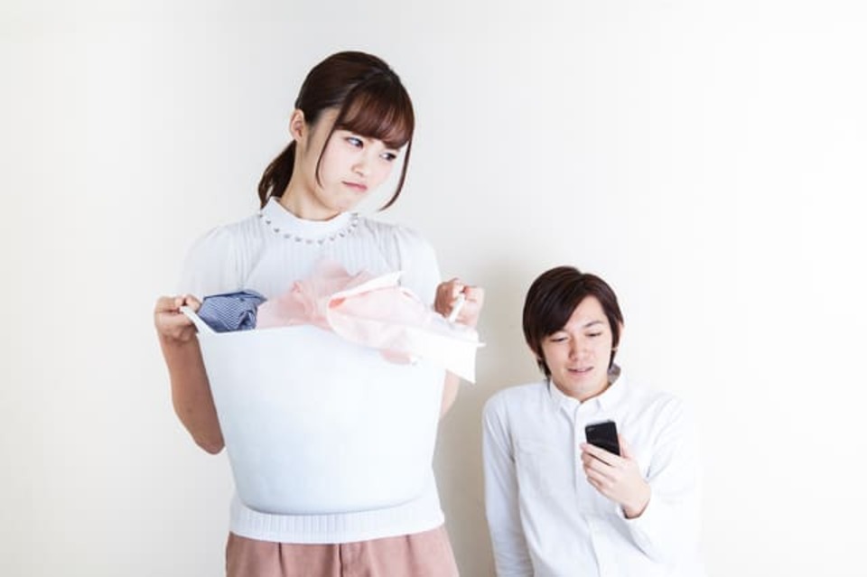 ケンカ中カップル